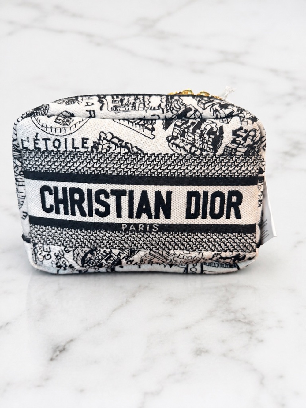 Christian Dior Plan De Paris Pouch